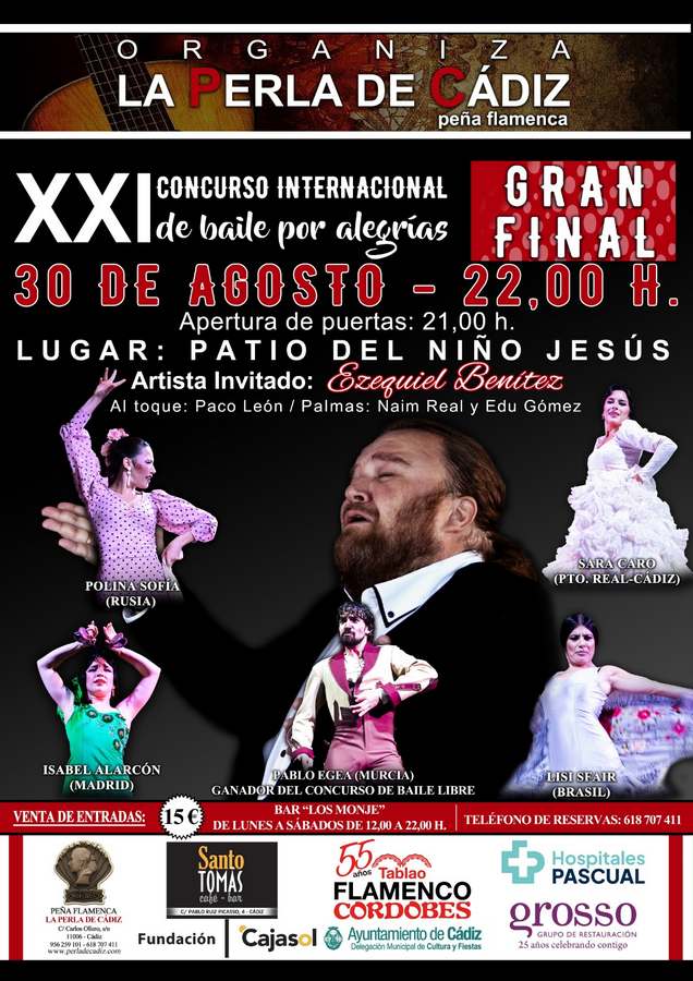 GRAN FINAL XXI CONCURSO INTERNACIONAL BAILE POR ALEGRÍAS  