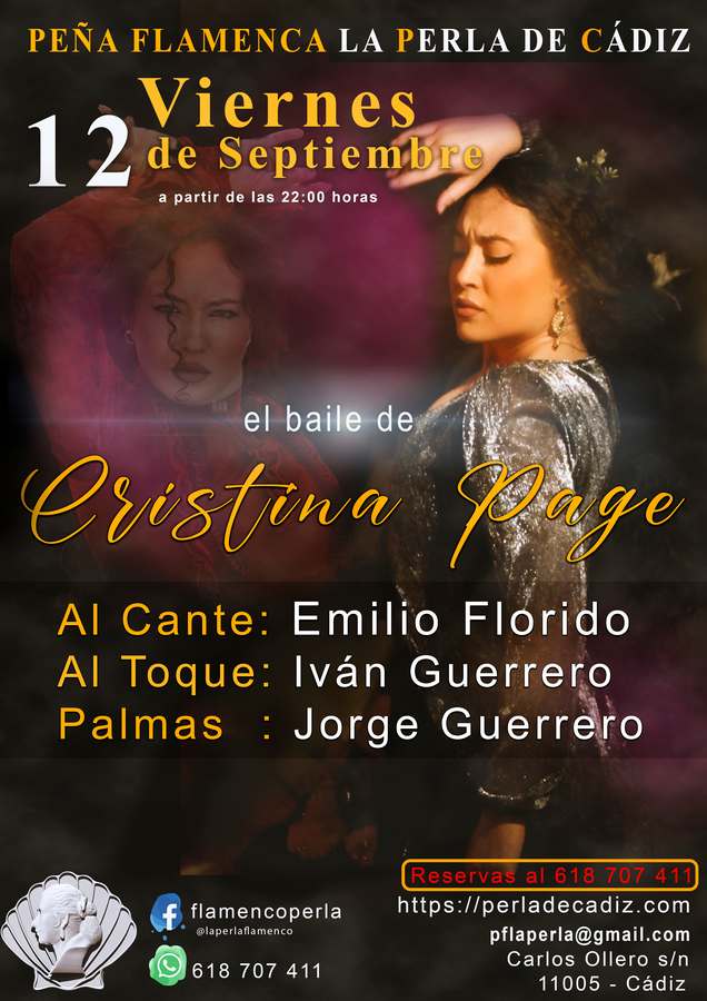  Viernes 12 de Septiembre, Cristina Page