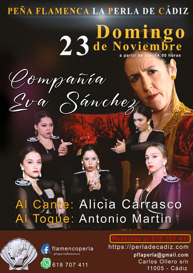 Domingo , 23 de Noviembre - Compañía Eva Sánchez