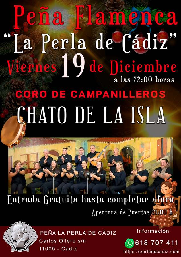 Viernes 19,  Coro de Campanilleros CHATO DE LA ISLA