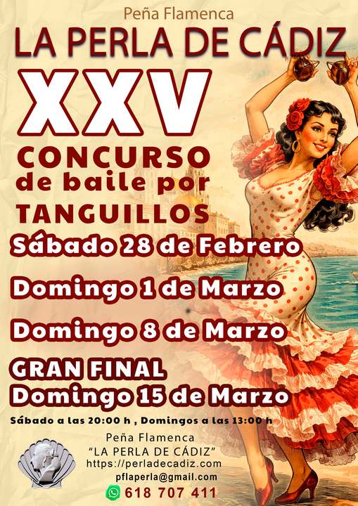 XXV CONCURSO DE BAILE POR TANGUILLOS