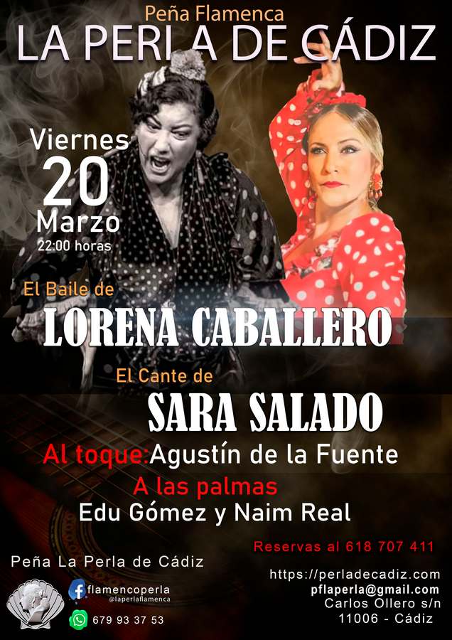  Viernes 20 de Marzo, Lorena Caballero