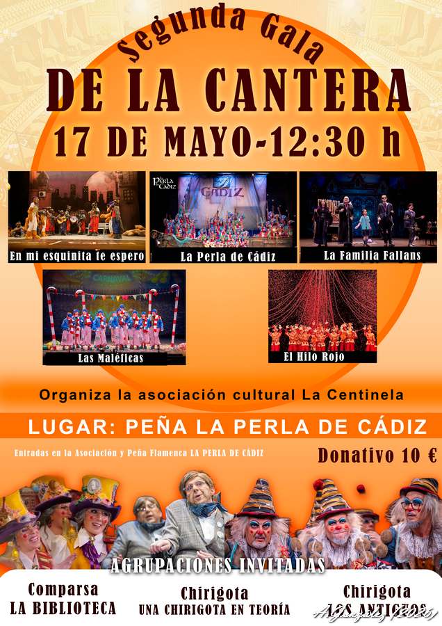 Domingo 17 de Mayo - Segunda Gala de la Cantera