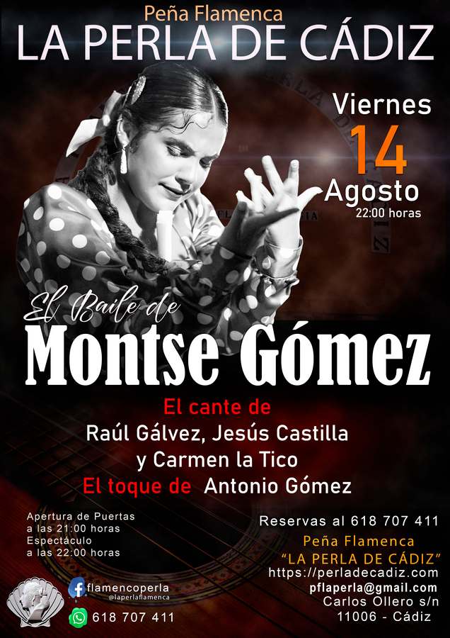  Viernes 14 de Agosto, Montse Gómez