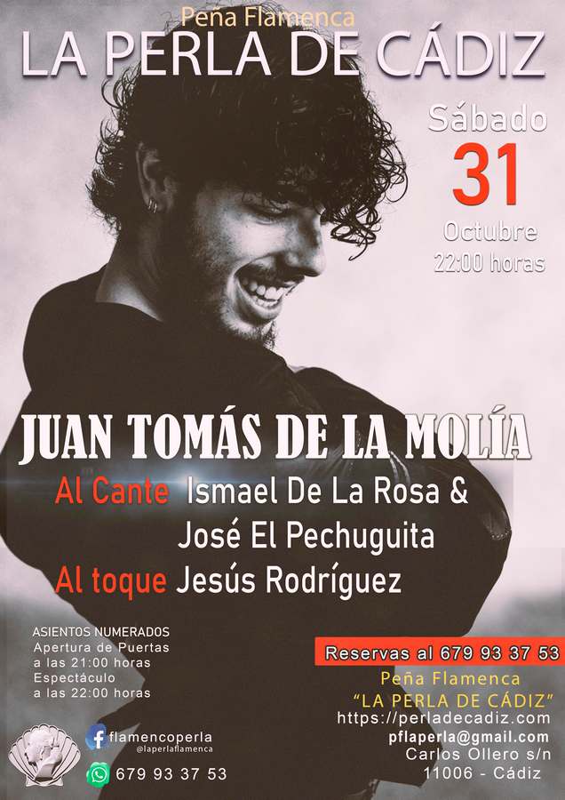 Sábado 31 de Octubre, Juan Tomás de la Molía